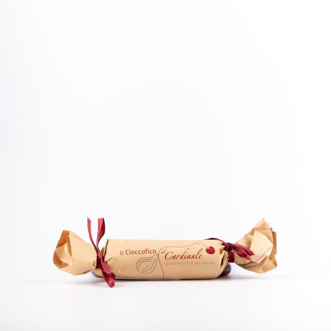 CIOCCOFICO CON VISCIOLE DEL CARDINALE (150 gr)